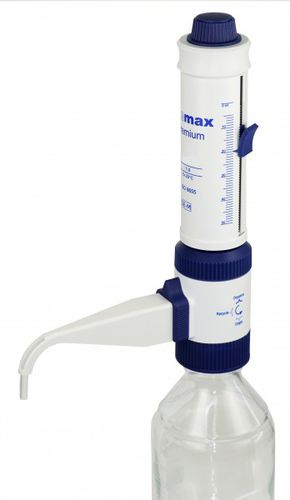 Распределитель для жидкостей - Labmax Series, Minispensor - WITEG Labortechnik GmbH - с ручным управлением