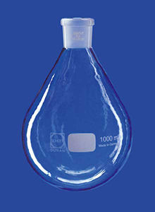 Колба тип Кьельдаля - 5 - 3 000 ml - LENZ Laborglas GmbH & Co. KG - из стекла / для лаборатории