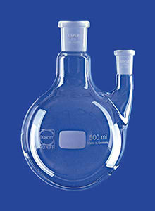 Колба дистилляции - 100 - 4 000 ml - LENZ Laborglas GmbH & Co. KG - из боросиликатного стекла