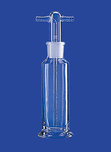 Колба промыватель Dreschel - 100 - 1 000 ml - LENZ Laborglas GmbH & Co. KG - из боросиликатного стекла / со вставкой