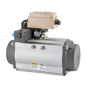 Пневматический привод - BR 31a - 2020+ - Pfeiffer Chemie-Armaturenbau GmbH - ротационный / поршневый / простого действия
