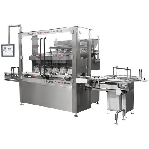 Устройство для подсчета капсула - Pharmacount SC - Pharma Packaging Systems Ltd. - для прессованных материалов / для фармацевтической промышленности / высокоскоростное