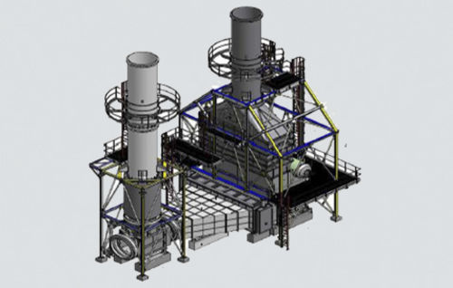 Парогенератор с водяной трубой - GEA Polacel Cooling Towers bv - 2 прохода / с регенерацией тепла