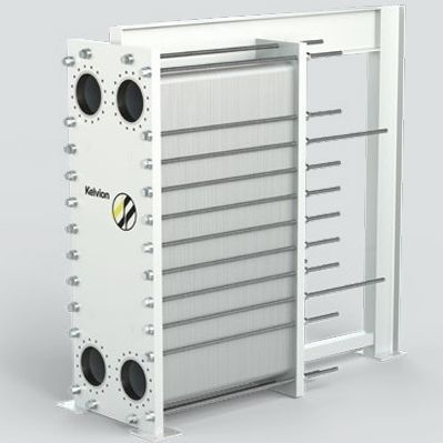 Пластинчатый теплообменник с уплотнениями - NX series - Kelvion Holding GmbH - вода/вода / из нержавеющей стали / высокого качества