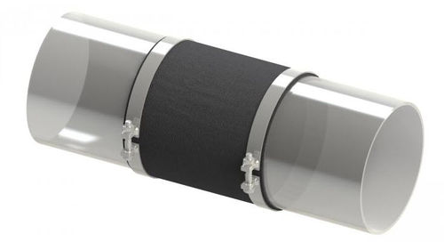 Компенсатор линейного расширения из полотна - 11 - Dieter A. Roth GmbH - круглый / для сварки / для канализации