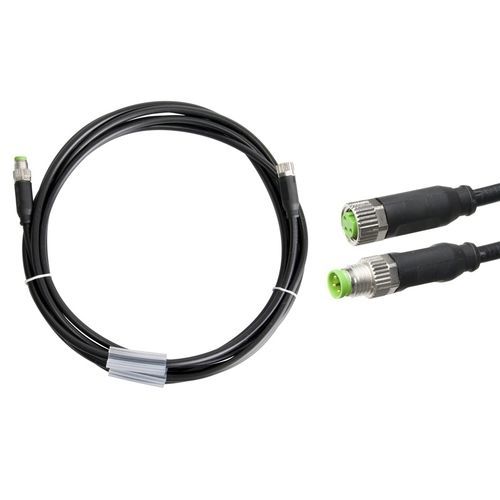 Электрический кабель для передачи данных - 108037 - S.C.A.T. Europe GmbH - изолированный / для датчика / черный