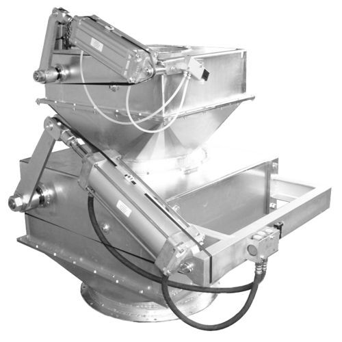 Клапан поворотный затвор - DKS series - singold gerätetechnik gmbh - пневматический / для контроля расхода / двойной