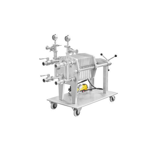 Фильтр-пресс с рамами - Hermetix 200 S - Strassburger Filter GmbH & Co. KG - автоматический / мобильный / для химических продуктов
