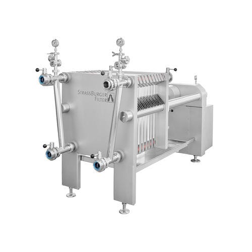 Фильтр-пресс с рамами - SF 400/600 B series - Strassburger Filter GmbH & Co. KG - с ручным управлением / для вина / для напитков