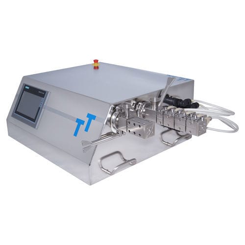 Двухвинтовый экструдер с совместным вращением - ZE 5-12 Hybrid - Three-Tec GmbH - двухвинтовый параллельный / для каучука / для термоплавких клеев