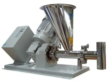 Одношнековый источник питания дозатора - ED 40 Q - Three-Tec GmbH - линейный / для гранул / для бункера