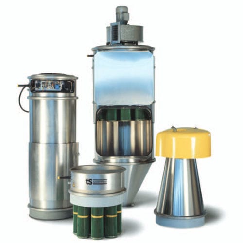 Разделительный фильтр для сжатого воздуха - 50 series - ts-systemfilter GmbH - с картриджем / центробежный / для процесса