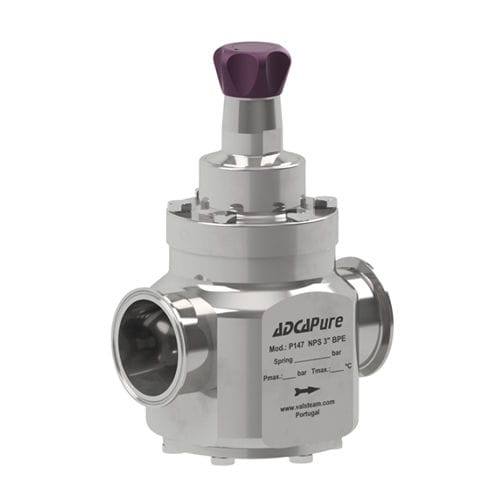 Мембранный клапан - P147 - VALSTEAM ADCA Engineering S.A. - с ручным управлением / с контролируемым приводом / пилотный
