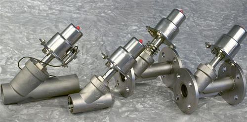 Пробковый клапан - 01FP - VALVOLE Hofmann by BONINO Engineering srl - пневматический / с наклонным седлом / ATEX
