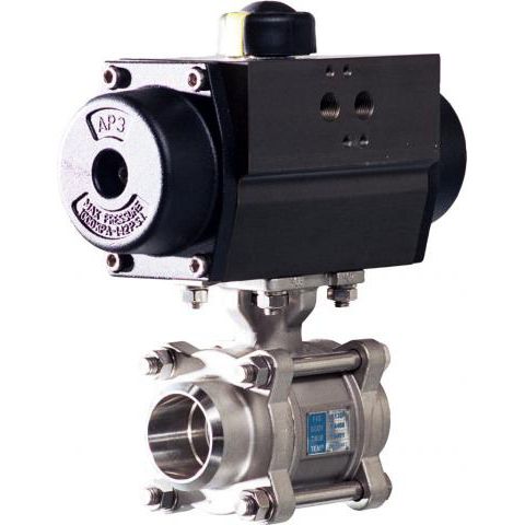 Клапан со сферическим золотником - S13D / C33D - Vapo Techniek B.V. - с электрическим приводом / с пневматическим управлением / внутренняя резьба