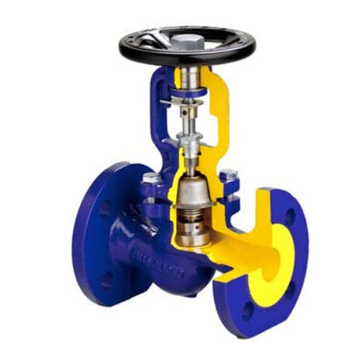 Клапан с герметичным сильфоном - 234 - VARIMEX-VALVES Poland Sp.z.o.o. - с вентилем / с маховиком / для воды