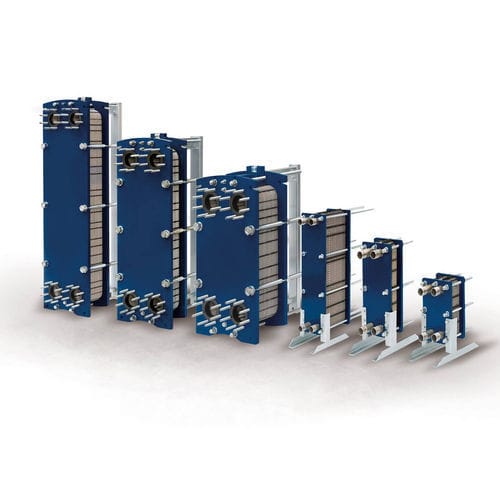 Пластинчатый теплообменник с уплотнениями - VMG series - VAU Thermotech GmbH & Co. KG - жидкость/жидкость / из стали / низкое давление