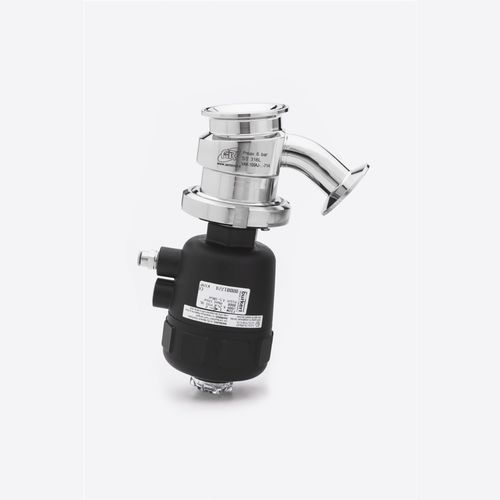 Мембранный клапан - VAK series - AERRE INOX Srl - пневматический / для остановки / для опорожнения