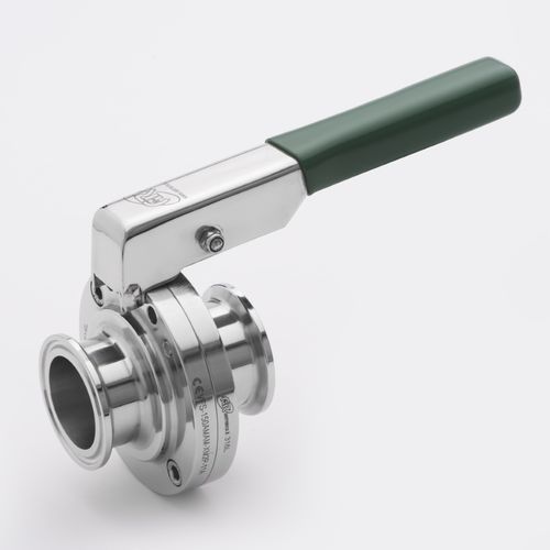 Клапан поворотный затвор - VFS series - AERRE INOX Srl - с ручным управлением / для остановки / для напитков
