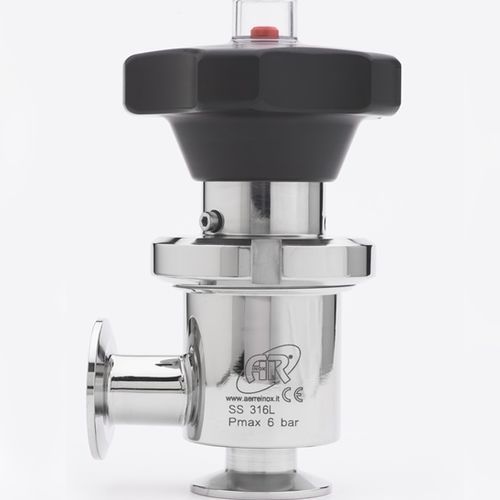 Мембранный клапан - VAL - AERRE INOX Srl - пневматический / для напитков / линейный