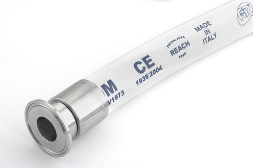 Гибкий шланг из силикона - TTSP - AERRE INOX Srl - для продуктов питания / для горячей воды / для пара