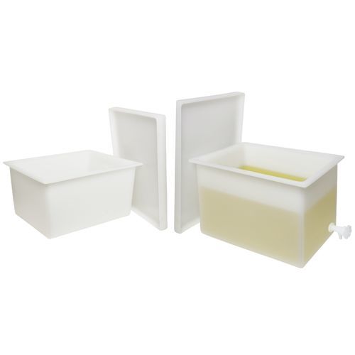 Резервуар из полиэтилена - H340 series - Bel-Art Products - из ПВХ / прямоугольный
