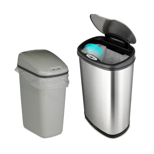 Мусорный контейнер из полипропилена - F13202 series - Bel-Art Products - из нержавеющей стали / для опасных отходов / для медицинских отходов