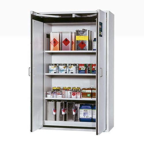 Шкаф для растворителя - Burdinola Deutschland GmbH - для хранения / напольный / двойная дверь