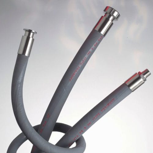 Гибкий шланг для продуктов питания - VTA®  - GECITECH SAS - из эластомера / из стали / из нержавеющей стали