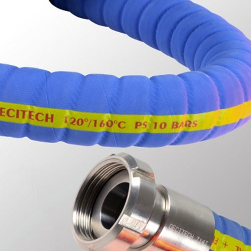 Гибкий шланг для продуктов питания - DEPOTAL® ANNELE - GECITECH SAS - из СКЭП / из стали / синтетический