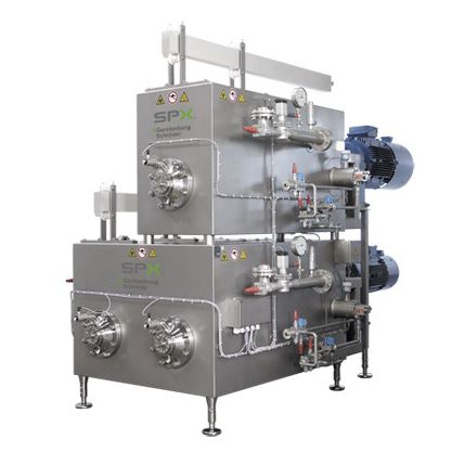 Теплообменник с выскобленной поверхностью - Kombinator® 250L - Gerstenberg Schröder - газ/газ / из нержавеющей стали / для пищевой промышленности