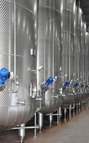 Резервуар для стокирования - DELLA TOFFOLA GROUP - для газированного напитка / из нержавеющей стали