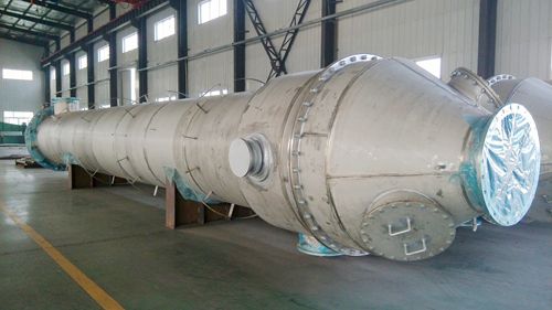Теплообменник с пластинами и каландрами - Doright Co., Ltd. - из стали / с аммиаком