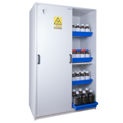 Шкаф для хранения - APC221+ - Ecosafe S.A. - для обеспечения безопасности / напольный / двойная дверь