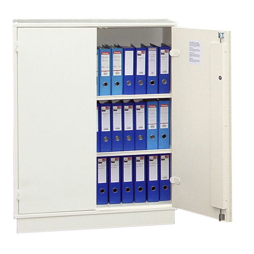 Шкаф для офиса - AD1204 - Ecosafe S.A. - напольный / с полками / двойная дверь
