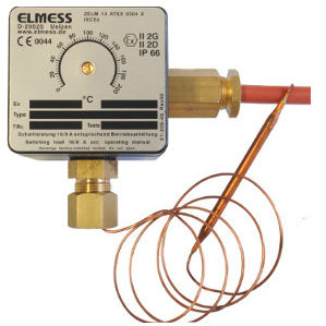 Аналоговый регулятор температуры - ELMESS Thermosystemtechnik GmbH & Co. KG - взрывозащищенный / ATEX / для опасных зон