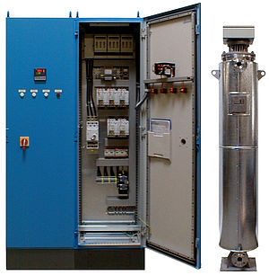 Электрический шкаф для управления - ELMESS Thermosystemtechnik GmbH & Co. KG - встраиваемый / напольный