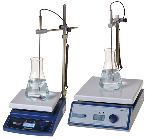 Магнитный лабораторный cмеситель - DMSH-20D/30D - EMCLAB Instruments GmbH - цифровой / настольный / с плитой для нагрева
