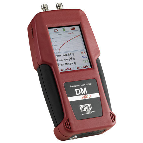 Дифференциальный микроманометр - DM 9600 CHP  - MRU – Messgeräte für Rauchgase und Umweltschutz - с дисплеем LCD / из нержавеющей стали / электронный