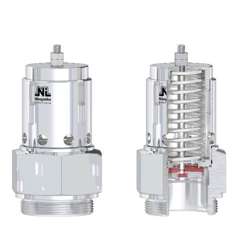 Вакуумный разгрузочный клапан - 91 - Niezgodka GmbH - из латуни / из нержавеющей стали
