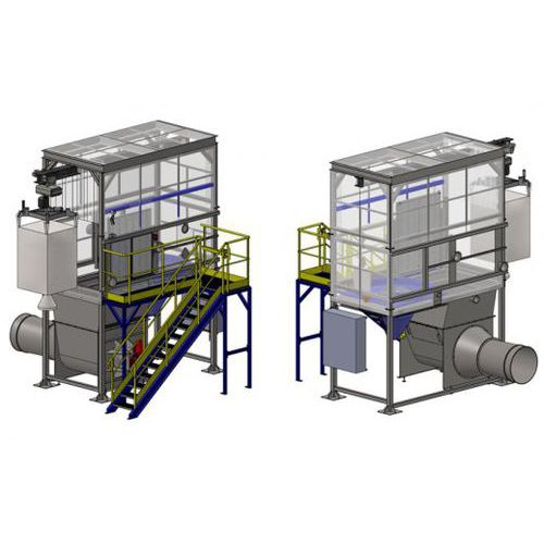 Устройство для опорожнения биг-бэгов - EasyFlow® EF100, EF200 - Palamatic Process