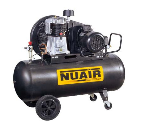Поршневый компрессор - NB7/7,5CT/270 - NUAir compressors - воздушный / с электродвигателем / на роликах