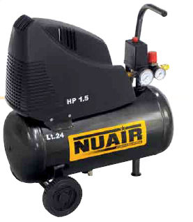 Поршневый компрессор - OL195/24 - NUAir compressors - воздушный / с электродвигателем / на роликах