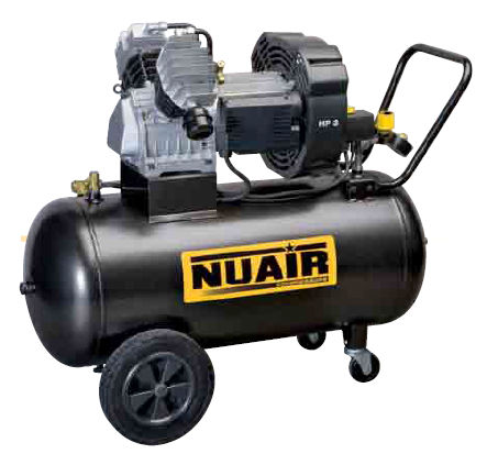 Поршневый компрессор - GVM/100 - NUAir compressors - воздушный / с электродвигателем / на роликах