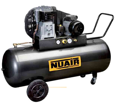 Поршневый компрессор - B3800B/3M/270 TECH - NUAir compressors - воздушный / с электродвигателем / на роликах