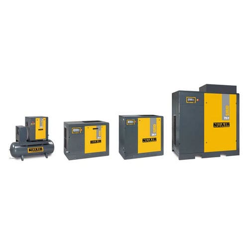 Винтовой компрессор - Sirio 31 - 38 series - NUAir compressors - ротационный / воздушный / с электродвигателем