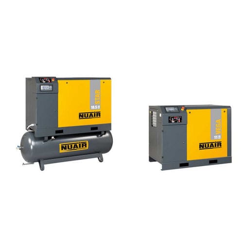 Винтовой компрессор - STAR 22 - NUAir compressors - ротационный / воздушный / с электродвигателем