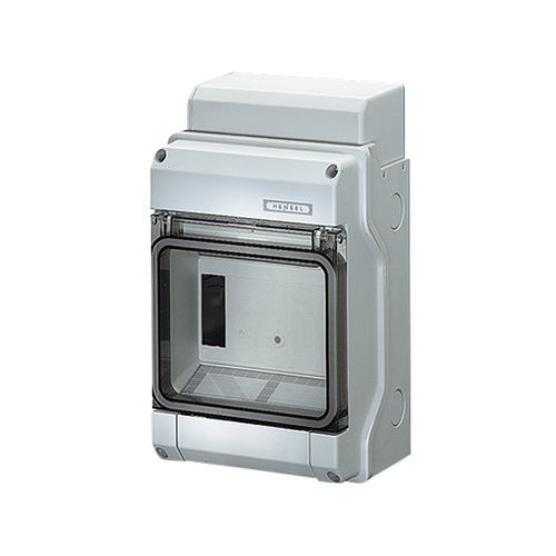 Распределительный шкаф на DIN-рейке - KV 9106 - Hensel - из полистирола / для выключателя