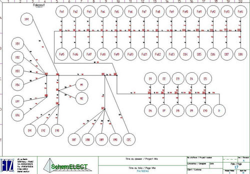 Программное обеспечение для автоматизированного проектирования электрики - SchemHARNESS - FTZ INFORMATIQUE - для электрического пучка