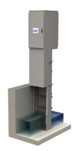 Грохот с лестницей - 10 - 80 mm, max. 8 000 m³/h | DCV series - EMO SAS - для очистки отработанной воды